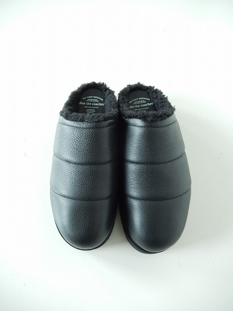 新品FOOT THE COACHERフットザコーチャーENDコラボレザーサボ10 foot the coacher【フットザコーチャー】正規取り扱い店、通販可能 ON